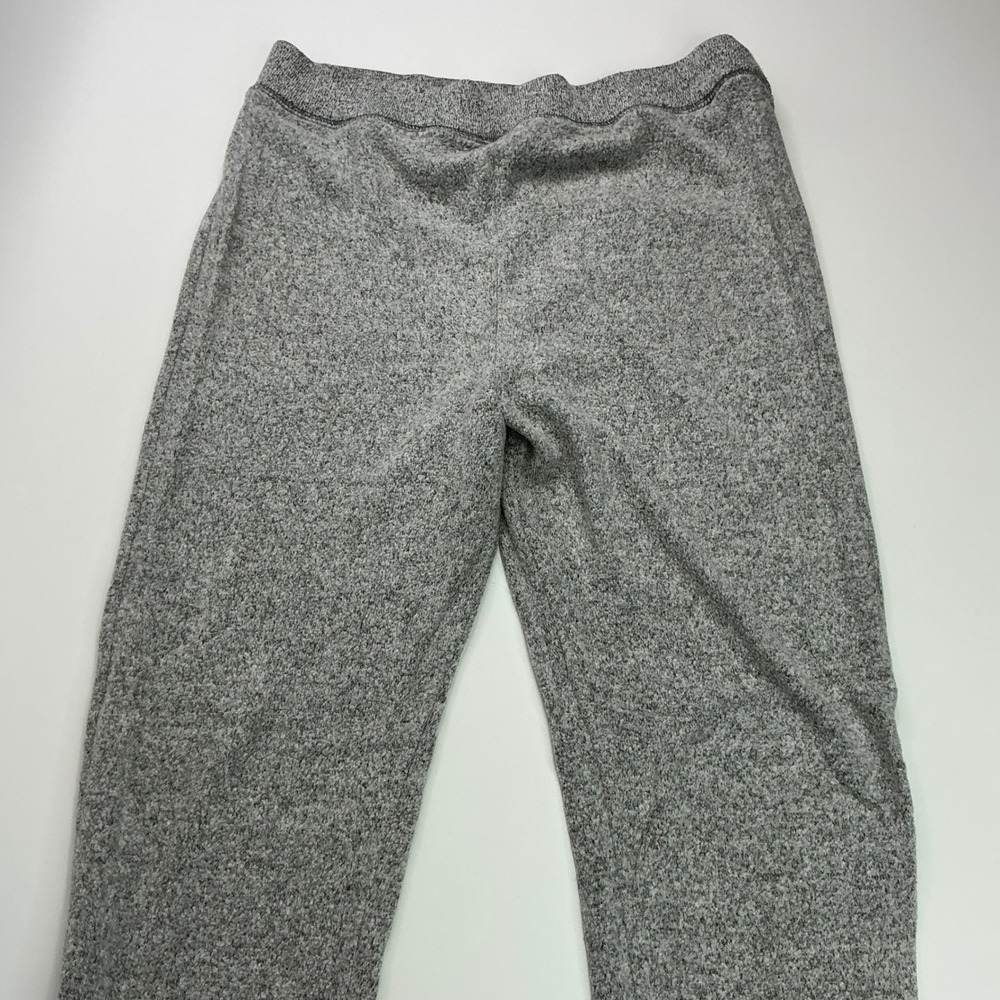 SO Gray Jogger Sweatpants Women Large Heathered Soft Knit Lounge Pants - Picture 6 of 15